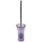 Toilet Brush Holder, Free Standing, Purple, Made From Thermoplastic Resins